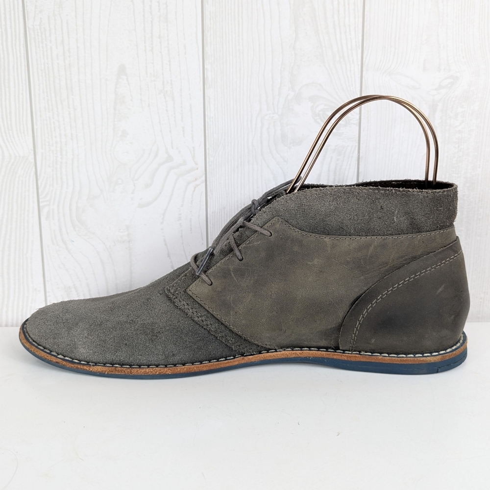 Timberland Rivenia Suede Shoes Men's Size 10.5 Gray Genuine Leather and … - Picture 11 of 15